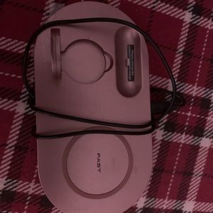 Pink iPhone fast charger